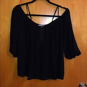 Cold shoulder shirt